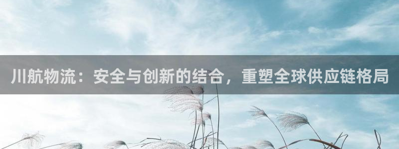 豪门国际注册教程：川航物流：安全与创